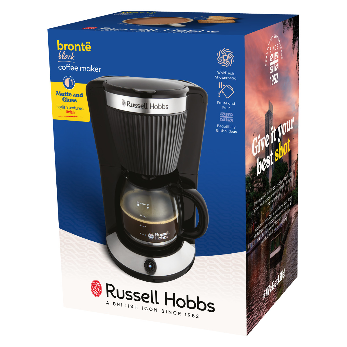26780-56/RH Brontë Coffee Maker Black - Coffee maker - Tobco AG