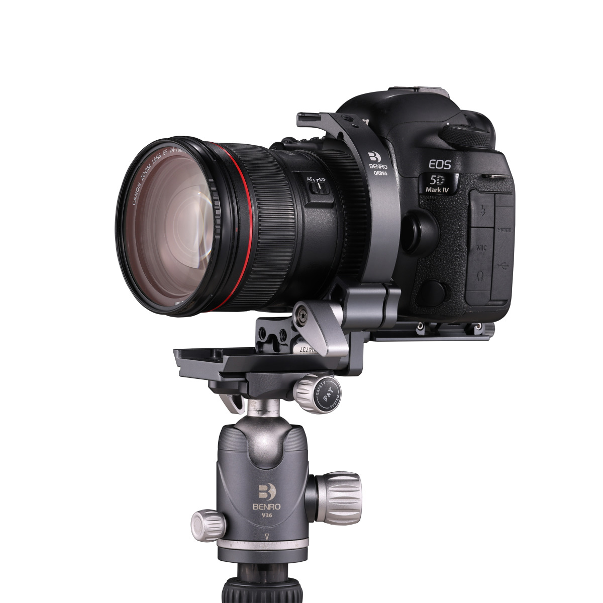 Lens Rotation Changer QRB95DUAL Quick Rotation Lens Bracket - Tripod head accessories - Tobco AG