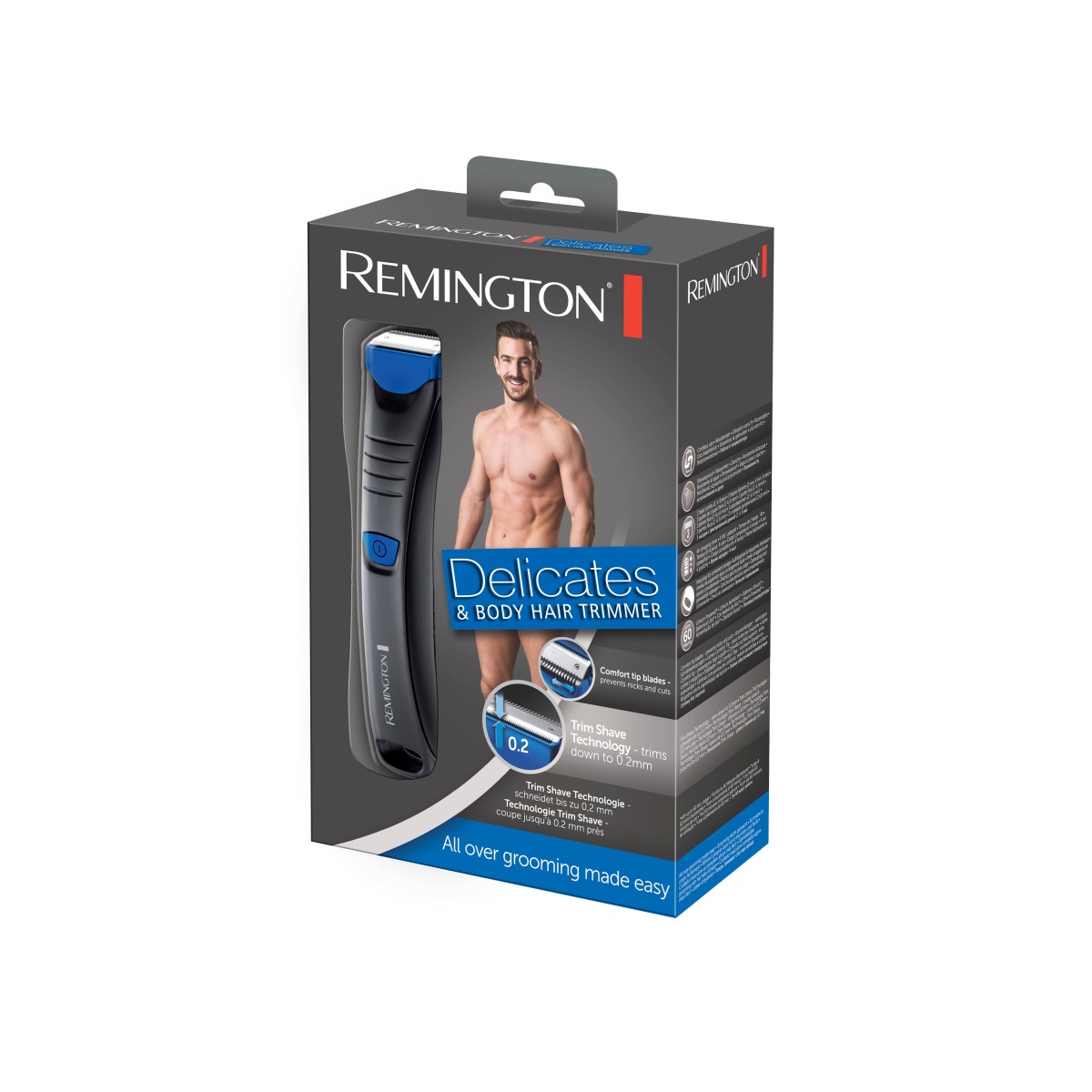 BHT250 Body Hair Trimmer - Multifunction trimmer - Tobco AG