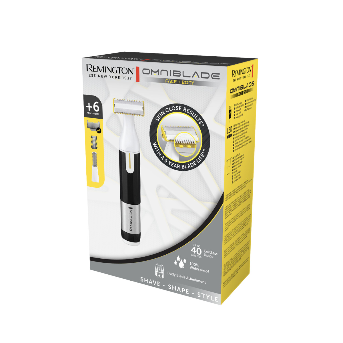 HG3000 E51 Omniblade Face & Body - Multifunction trimmer - Tobco AG