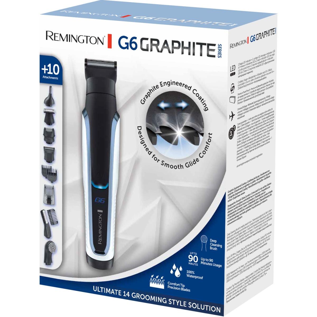 Pg6000 PG6000 Multigroomer Série Graphite G6 - Tondeuse multifonctions - Tobco AG